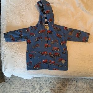 Hatley toddler boys raincoat, size 2